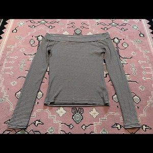 Large off the shoulder top- Good condition